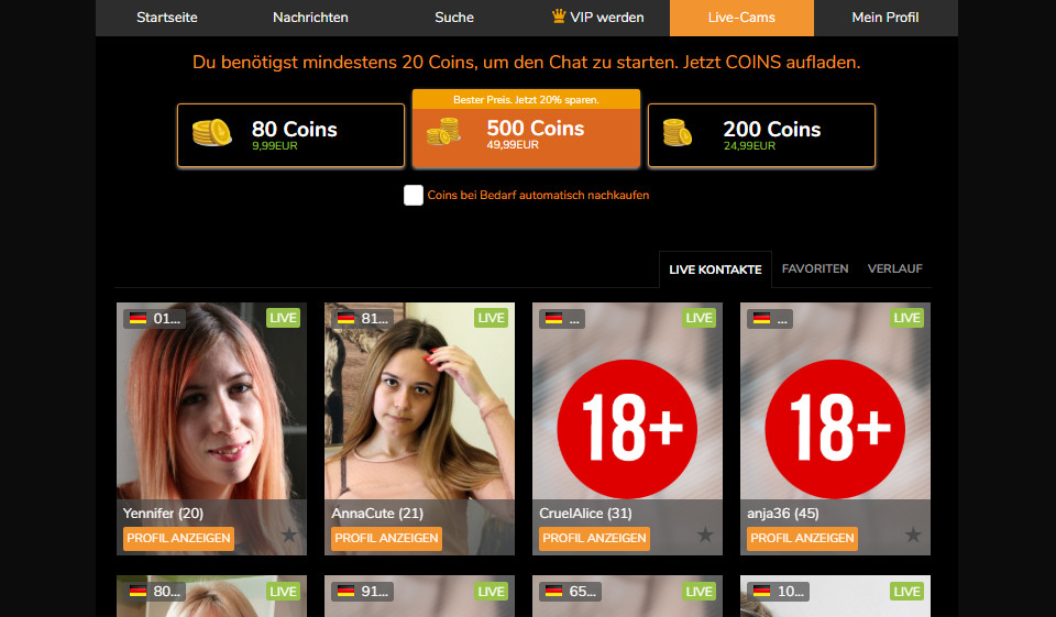 Seitensprungarea im Test