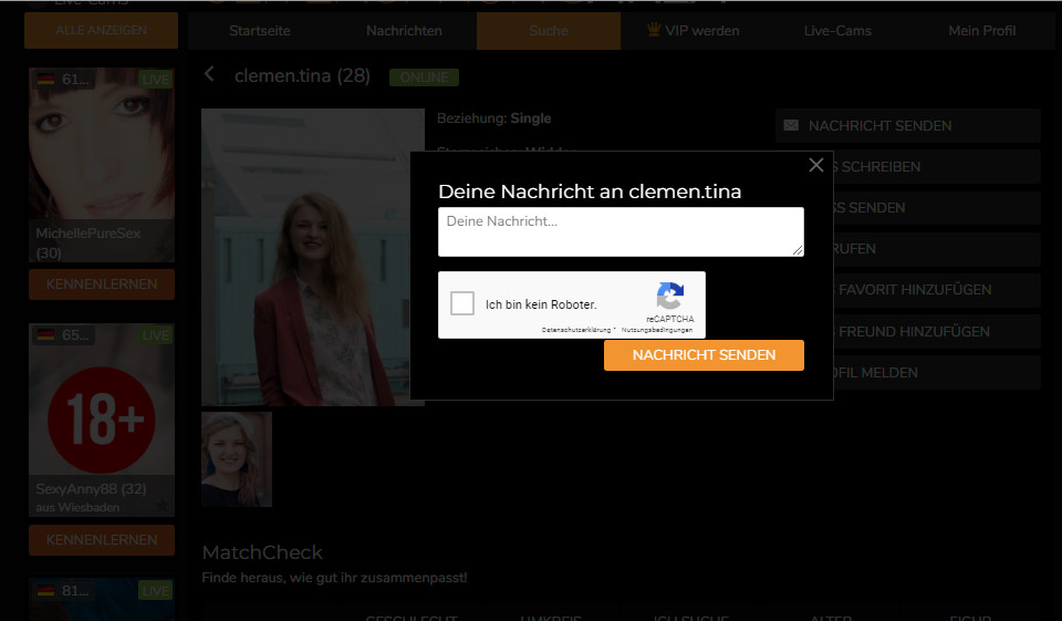 Seitensprungarea im Test