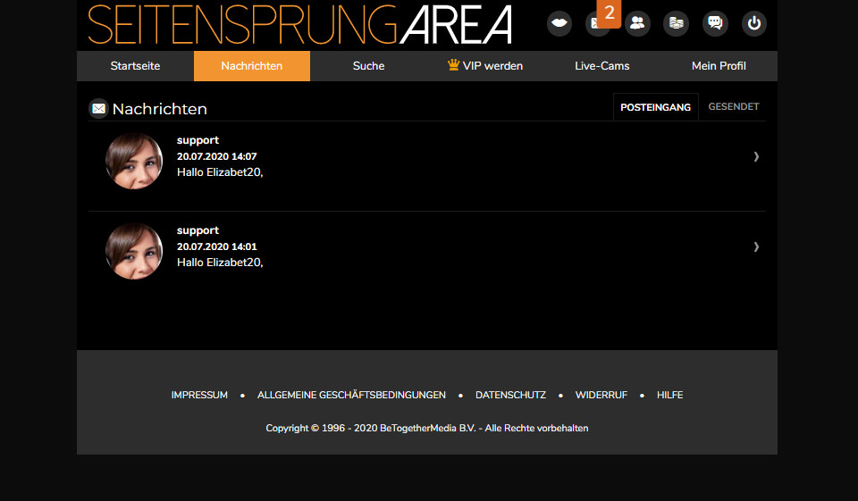 Seitensprungarea im Test