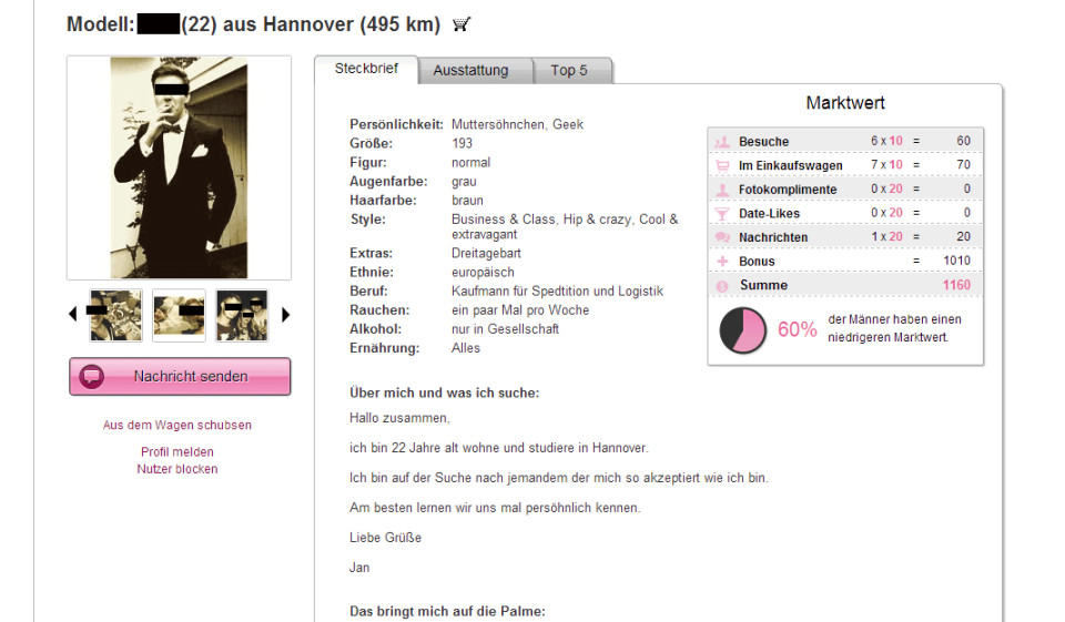 Shop A Man Registrierung und Anmeldung