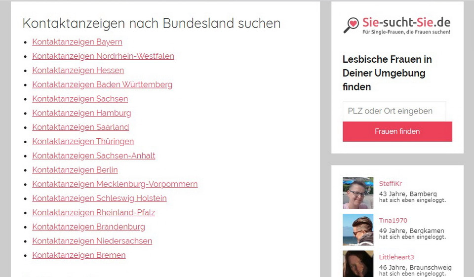 Sie sucht Sie im Test