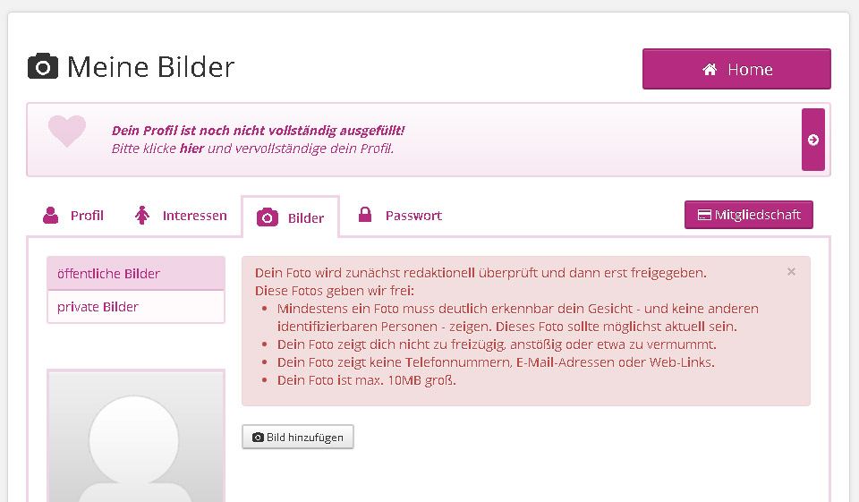 Singletreffen im Test