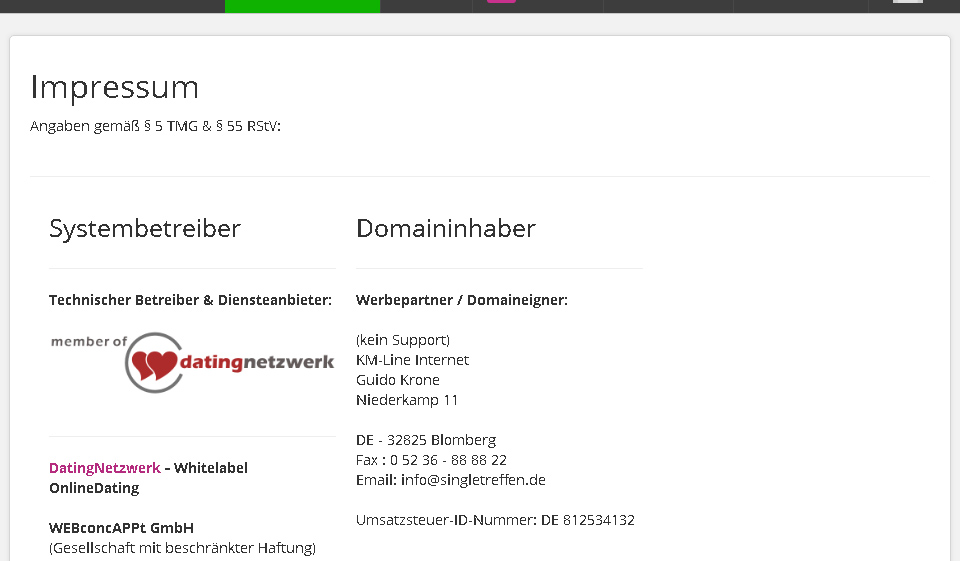 Singletreffen im Test