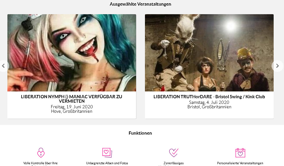 SpicyMatch Registrierungs- und Anmeldevorgang