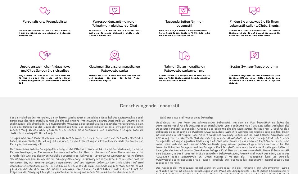 SpicyMatch Kommunikation mit Benutzern