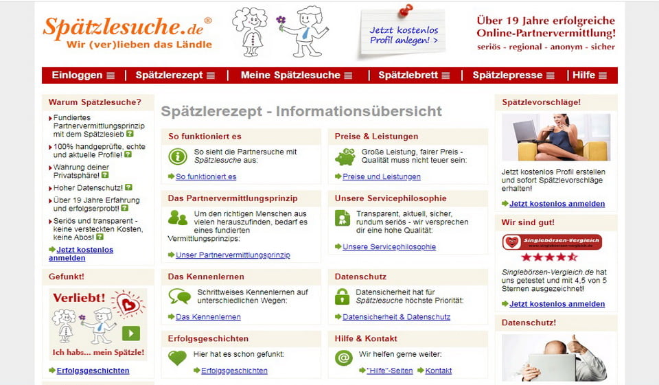 Spätzlesuche im Test