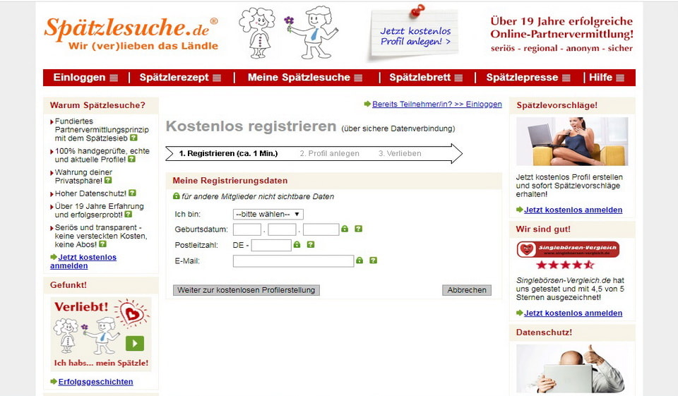 Spätzlesuche im Test