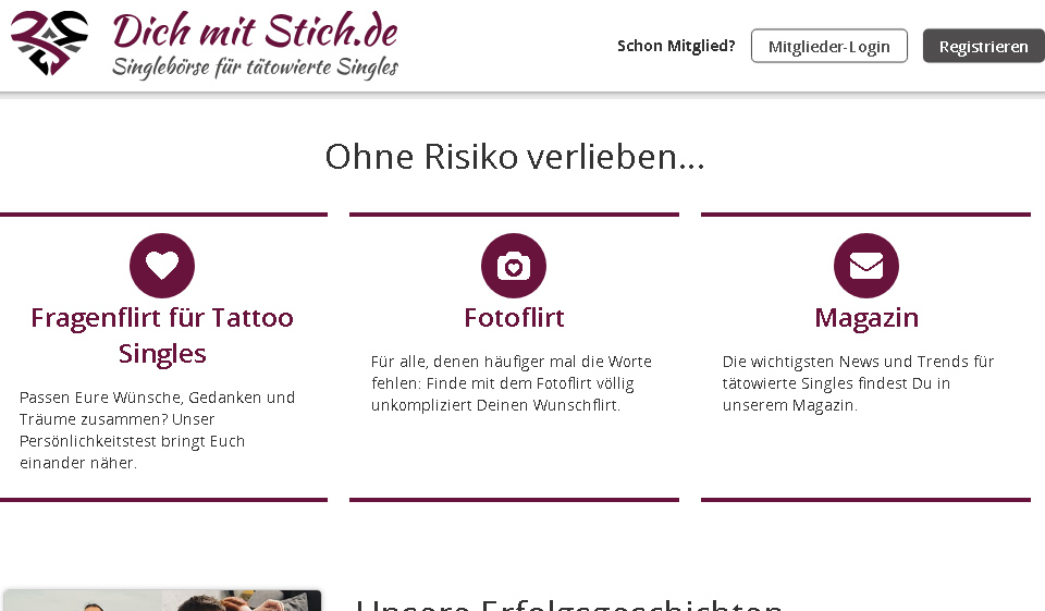 Tattoo Singles im Test