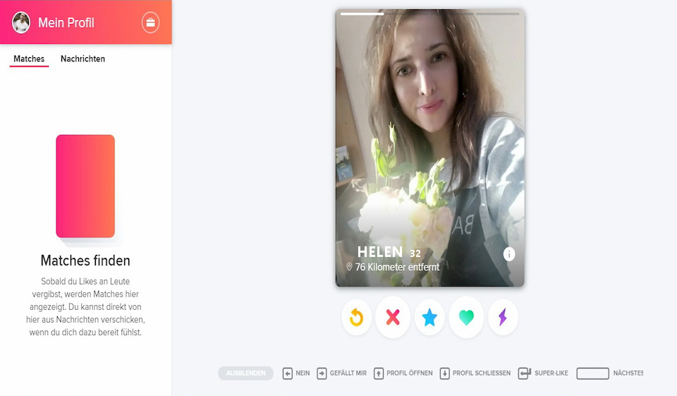 Tinder im Test