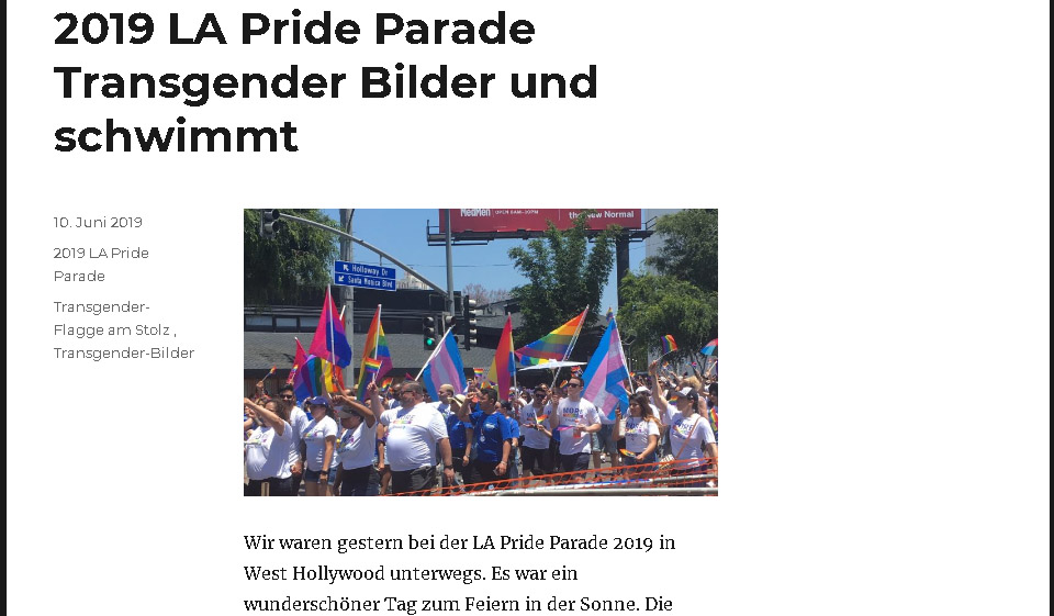 Transgenderdate im Test