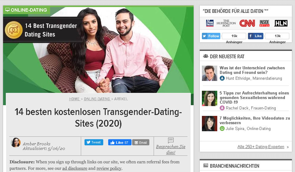 Transgenderdate im Test