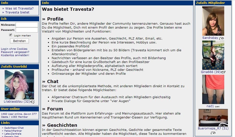 Travesta im Test
