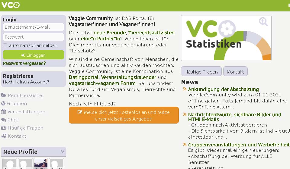VeggieСommunity im Test 2025: Kosten, Users Erfahrungen
