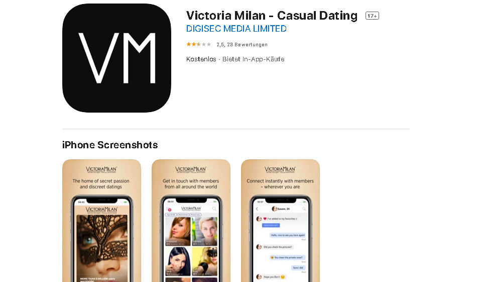 Victoria Milan im Test