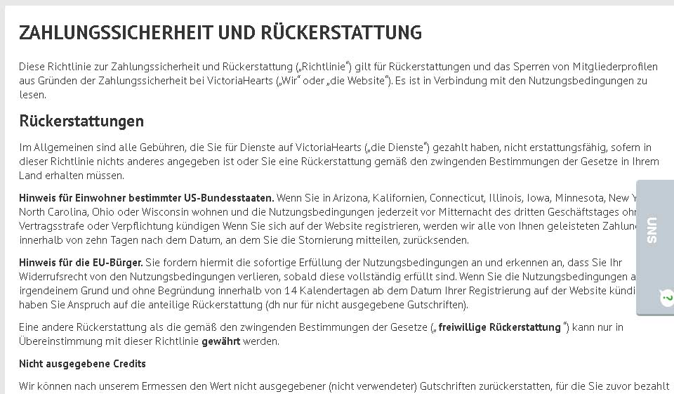 VictoriaHearts Mobile Apps