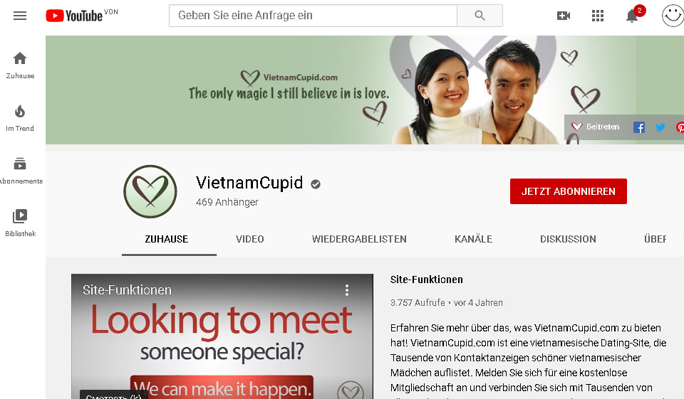 VietnamCupid Kontaktinformationen