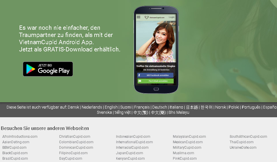 VietnamCupid Benutzeralter