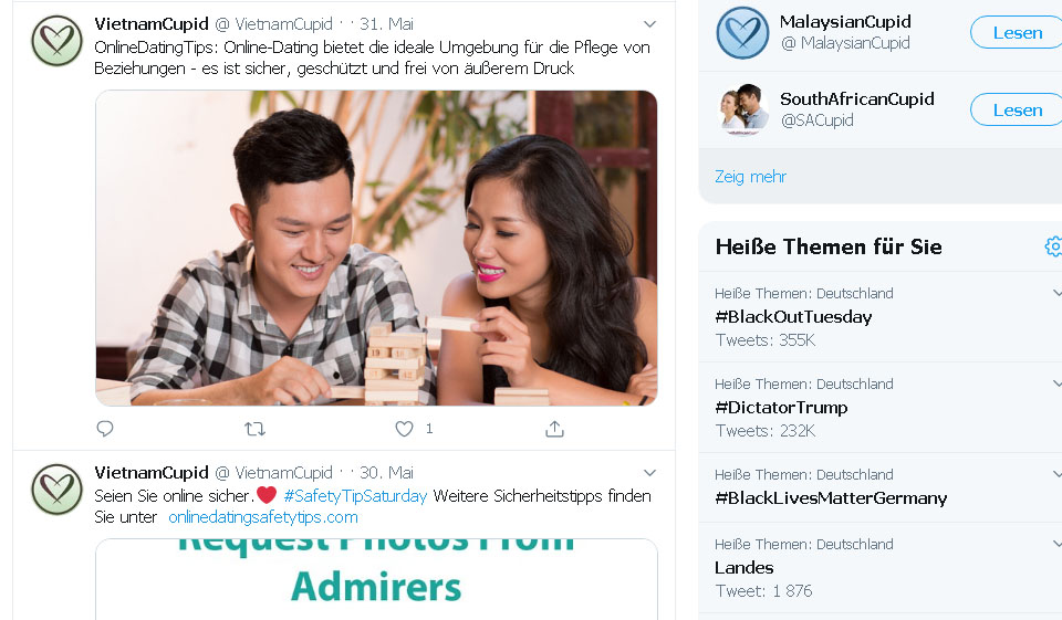 VietnamCupid Abonnementarten und Preise