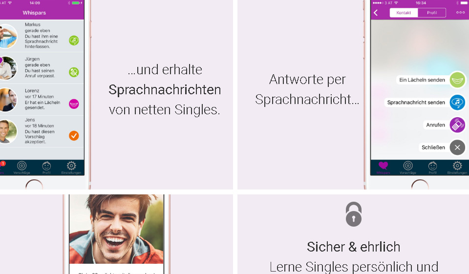 Whispar Profilinterface