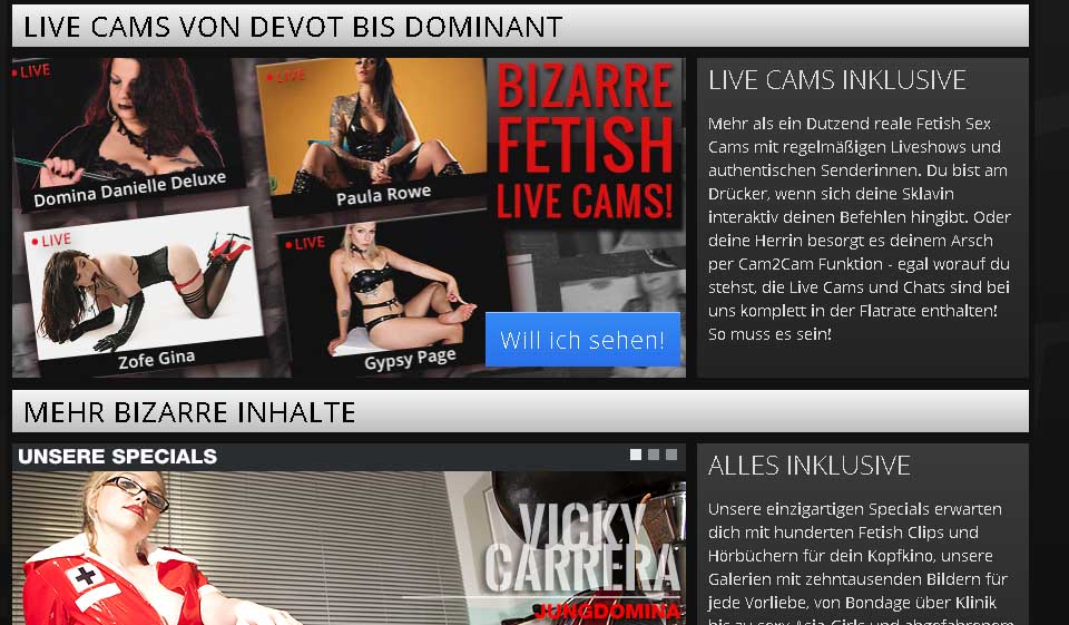 Yooflirt Design und Bedienbarkeit