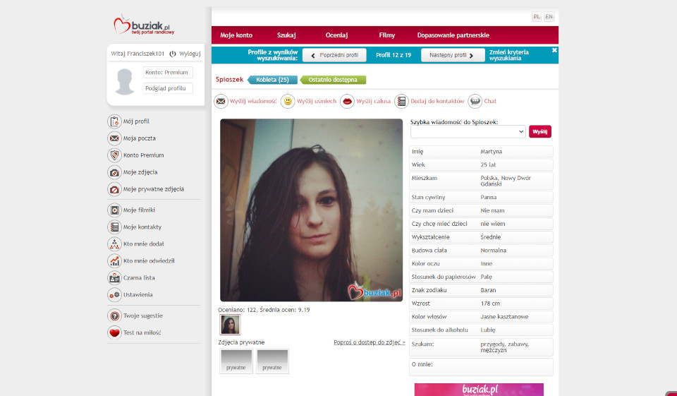 Buziak.p: przyjazność dla użytkownika