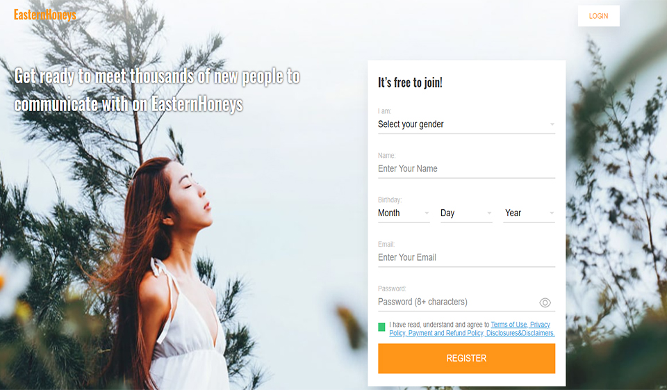 Eastern Honeys Dating Site